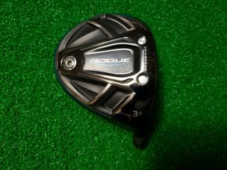 Rare Tour Issue Callaway Rogue 13.  5 Degree 3,  Wood Head Only Tc Serial Number