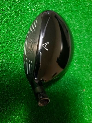 RARE TOUR ISSUE Callaway Rogue 13.  5 Degree 3,  Wood HEAD ONLY TC SERIAL NUMBER 3