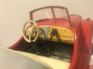 Distler Mercedes B2727 Wind Up Toy Car 1950’s Gemany US Zone Rare 2