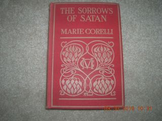 The Sorrows Of Satan Marie Corelli 1899 Special Edition Rare Book Hardcover