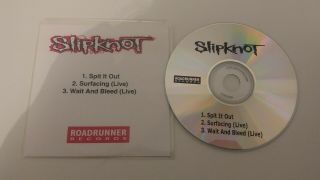 Slipknot Spit It Out Promo Cd Rare