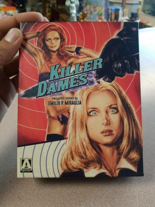 Killer Dames Boxset Blu Ray Arrow Video 2k Restoration 3000 Made Oop Rare