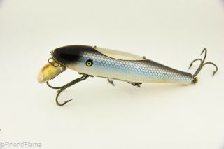 Vintage Pflueger Mustang Minnow Antique Fishing Lure Mullet Scale GH310 2