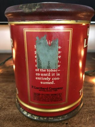 Vintage Rare Tobacco Advertising Tin Canister – Union Leader 2