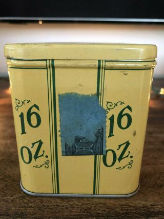 Vintage Rare Tobacco Advertising Tin Canister – Weldon Slice 2