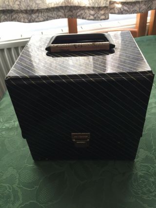 Rare 1960s Vintage 7 “ Inch Vinyl Record Carrying Case.