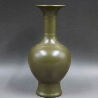 Chinese Ancient Antique Hand Make Tea - Dust Glaze Vase Yongzheng Mark 49