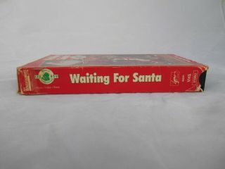 Barney & Backyard Gang Waiting for Santa Sing Along 1st Edition VHS Rare 1990 3