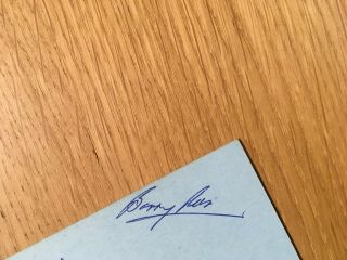Very rare Everton signed pages 9 autographs 1963/64 Barry Rees Don Mckenzie etc 2