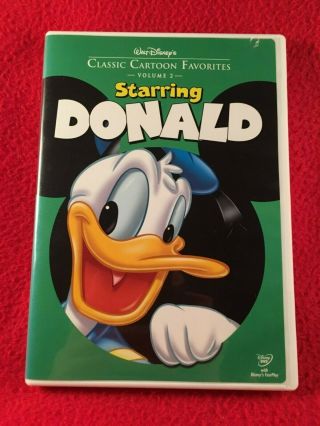 Walt Disneys Classic Cartoon Favorites Starring Donald DVD Region 1 USA Rare OOP 3