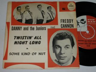 Very Rare Danny & The Juniors Single 45 Twistin 