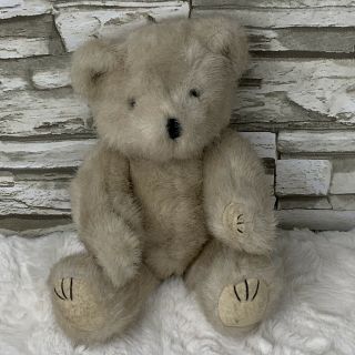 Vintage Plush Teddy Bear Stuffed Animal Lexin Inc Stuff Fully Jointed 10”