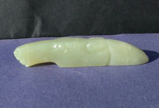 Old Chinese Hand Carved Jade Horse Pendant