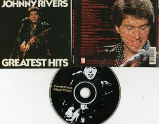 Johnny Rivers - Greatest Hits Cd Soul City Scri - 1007 1998 Rare