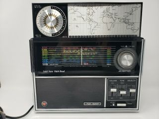 Rare Vintage Longines Symphonette Shortwave Radio De - Luxe Multi Zone Lmb - 3030