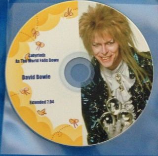 Rare David Bowie Cd - Extended Labyrinth Movie Version - As The World Falls Down