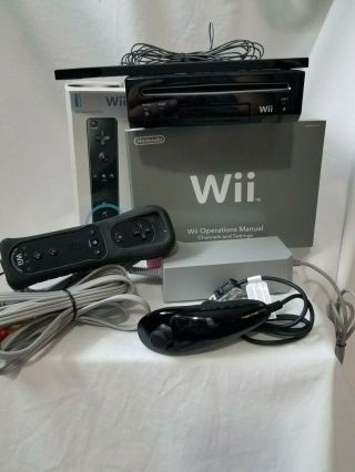 Rarely Nintendo Wii Console - Black |
