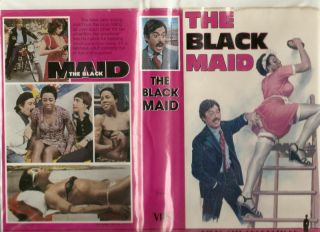 THE BLACK MAID 1976 (Video City Productions) BIG Box CLAMSHELL RARE vhs NO DVD 3