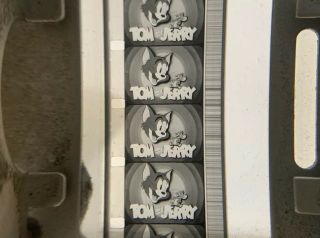 16mm Film Tom And Jerry Tennis Chumps Rare B&w Australian Tv Version Cartoon