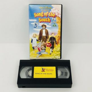 Song Of The South Vhs Rare Disney Classic Movie Plays In Us Vcr Clamshell