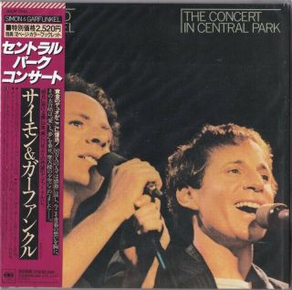 Simon & Garfunkel: The Concert In Central Park (very Rare Japan Mini - Lp Cd)
