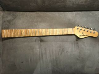 Jackson Pc3 Phil Colin Neck Maple With A Flame Maple Slab L@@k Rare Item.