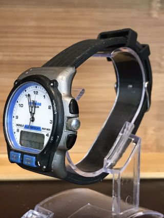Rare 1999 Analog/Digital Timex Ironman Triathlon Alarm Quartz Watch.  Battery 2