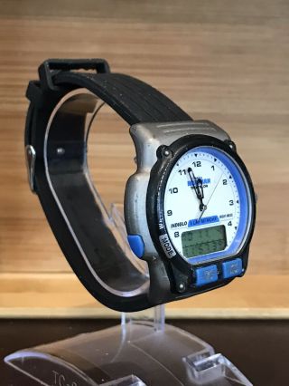 Rare 1999 Analog/Digital Timex Ironman Triathlon Alarm Quartz Watch.  Battery 3