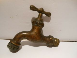 Vintage Copper/brass Spigot For Water/wine/beer Etc.