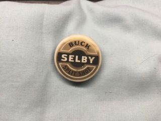 Vintage Buck Selby Split Shot Tin