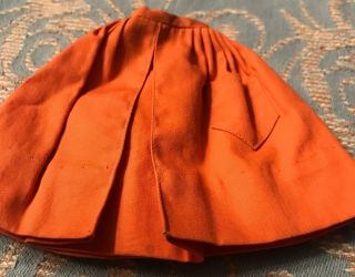 Vintage Barbie: Fashion Pak Orange Full Skirt 1960s Euc