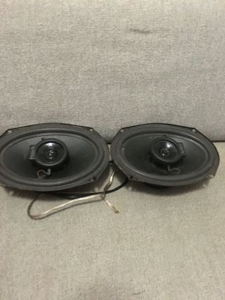 Pair Old School Infinity Rs 6902 Mk - 2 Speakers 6x9 Rare