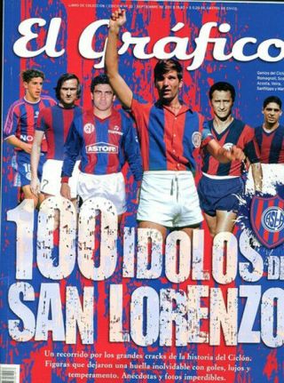 San Lorenzo 100 Best History Players - Rare Special Book