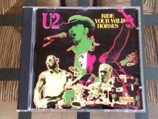 U2: Ride Your Wild Horses - Rare Limited Edition Factory Pressed Silver Cd