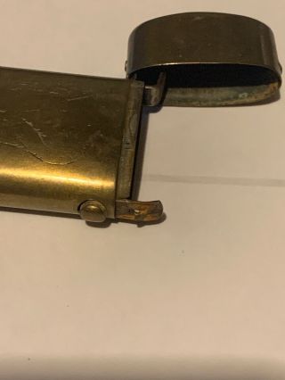 Vintage Rare series metal lighter case rare design 3
