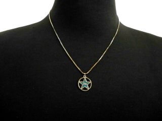 Christian Dior Necklace Choker " Star " Simple Logo Rare