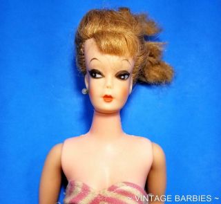 Uneeda Barbie Doll Clone With Swimsuit Vintage 1960 