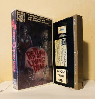 The Return Of The Living Dead (1985) Rare Oop Htf Thorn Emi Hbo Video Vhs Horror