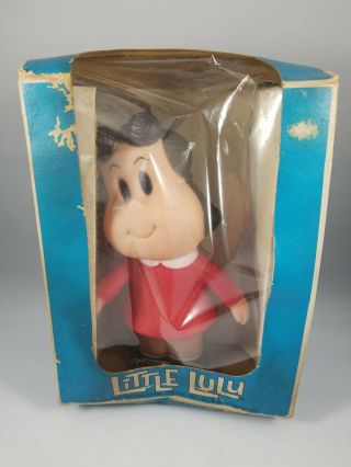 Vintage Rare Little Lulu Rubber Doll 7 3/4  Wester Publishing Co W Box
