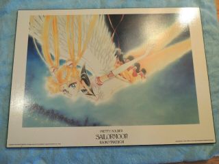 Rare Sailor Moon Pretty Soldier Poster Naoko Takeuchi 1000 Editions 1997 Anime