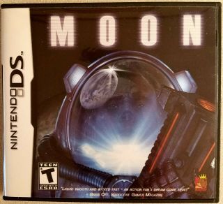 Moon (nintendo Ds,  2009) Complete Rare W/ Case & Instructions -