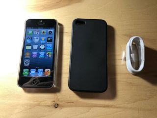 Apple Iphone 5 16gb T - Mobile Slate Rare Ios 6