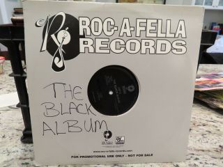 Jay - Z - The Black Album (2 X 12 " Lp) Rare Promo 2003 Usa Pressing Vg,  Or Better
