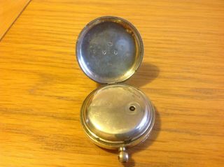 Antique Pocket Watch Spares Solid Silver 1866