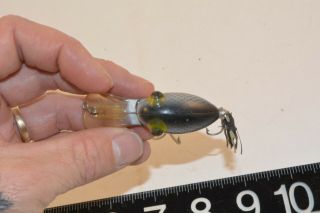 old early fred arbogast big eye crank bait colors ohio made 3 C 3