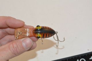 old early fred arbogast big eye crank bait colors ohio made 1 C 3