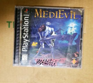 Medievil Ps1 Rare (sony Playstation 1,  1998) See Desc