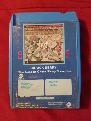 Chuck Berry The London Sessions Quadraphonic 8 - Track Tape Rare Quad 8