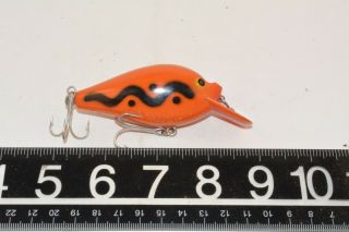 Old Early Fred Arbogast Pug Nose Crank Bait Colors Ohio Made 2 C