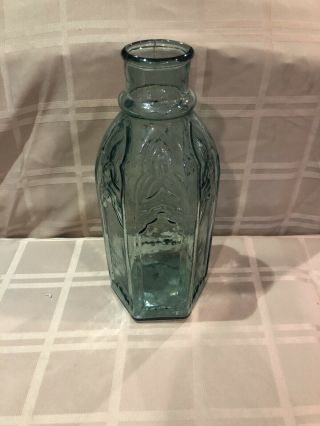 Antique 6 Sided Gallon Cathedral Pickle Bottle 13½” 1860 - 1880 48/27
